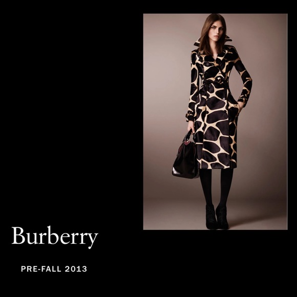 HOLD - Buberry Prorsum Giraffe Calf Hair Trench Coat, RARE, HTF Sz IT48, US6/8 - Picture 10 of 16